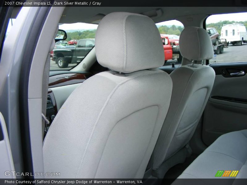 Dark Silver Metallic / Gray 2007 Chevrolet Impala LS
