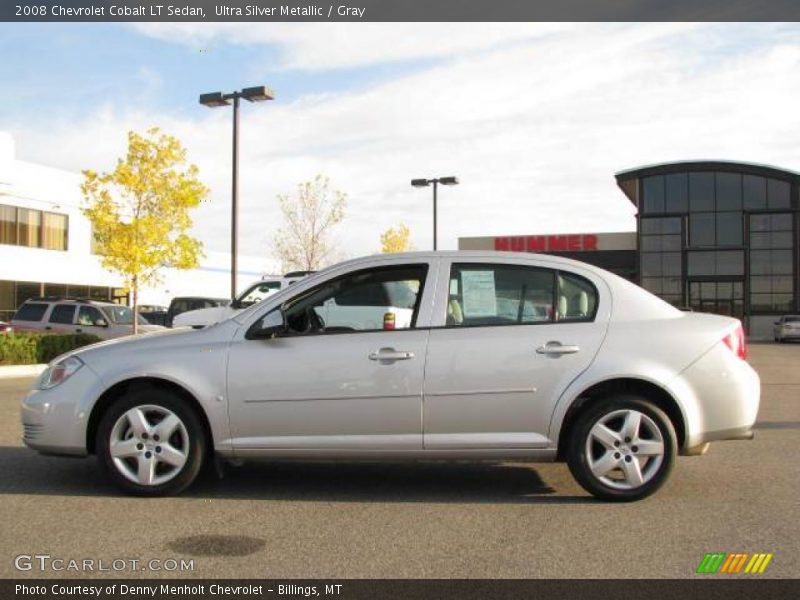 Ultra Silver Metallic / Gray 2008 Chevrolet Cobalt LT Sedan