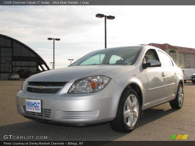 Ultra Silver Metallic / Gray 2008 Chevrolet Cobalt LT Sedan