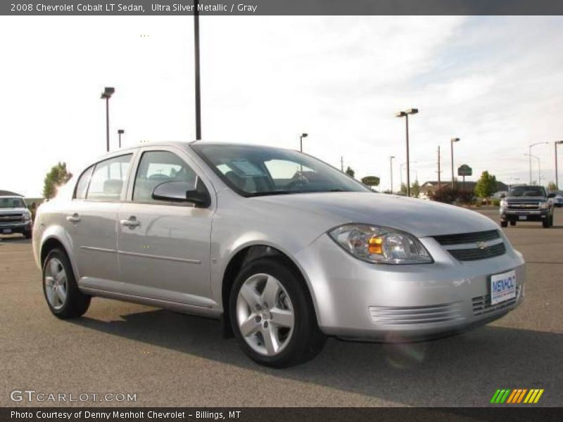 Ultra Silver Metallic / Gray 2008 Chevrolet Cobalt LT Sedan