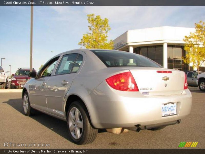 Ultra Silver Metallic / Gray 2008 Chevrolet Cobalt LT Sedan