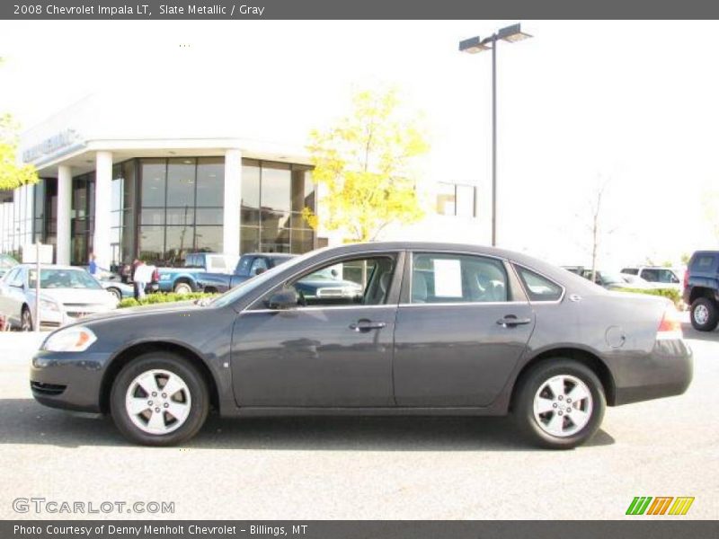 Slate Metallic / Gray 2008 Chevrolet Impala LT