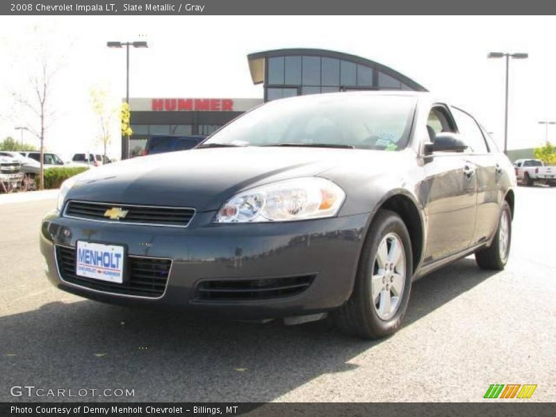 Slate Metallic / Gray 2008 Chevrolet Impala LT