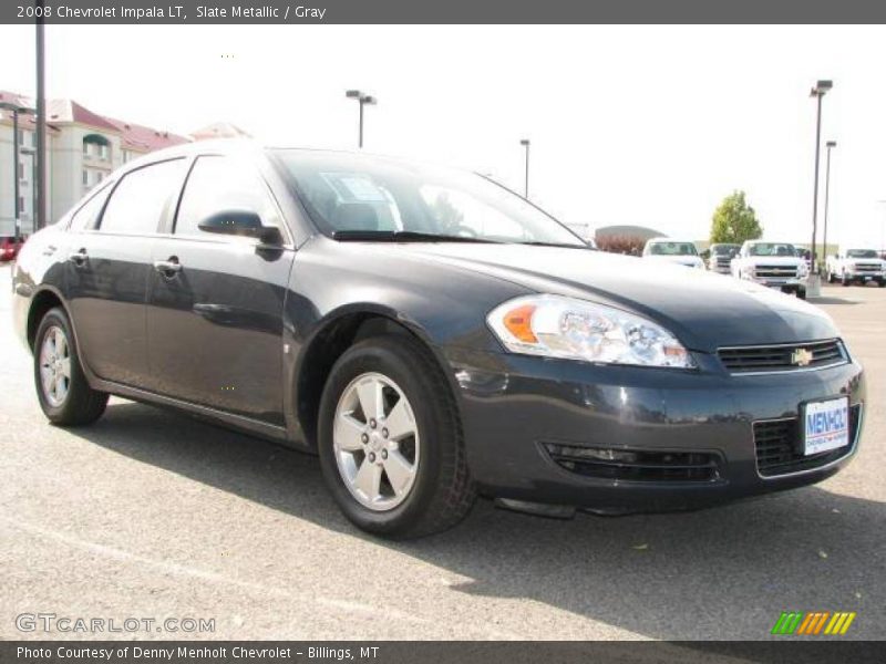 Slate Metallic / Gray 2008 Chevrolet Impala LT