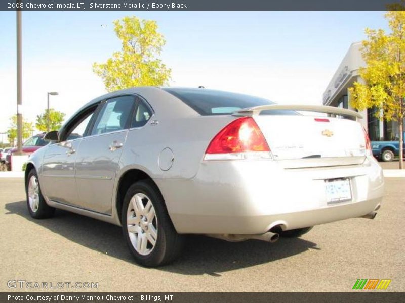 Silverstone Metallic / Ebony Black 2008 Chevrolet Impala LT