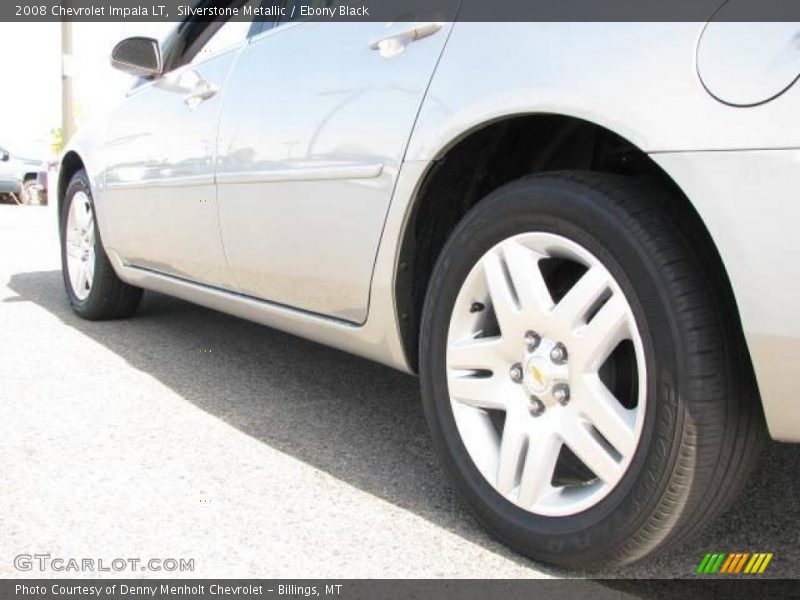Silverstone Metallic / Ebony Black 2008 Chevrolet Impala LT