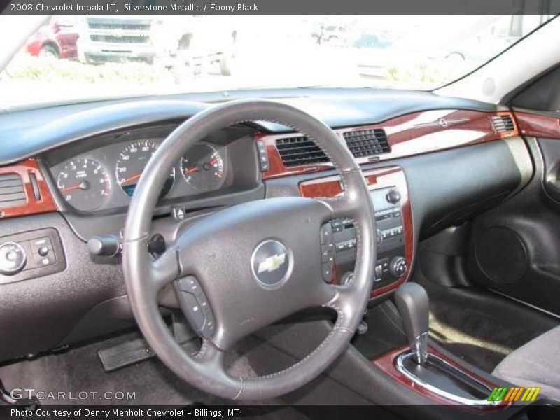 Silverstone Metallic / Ebony Black 2008 Chevrolet Impala LT