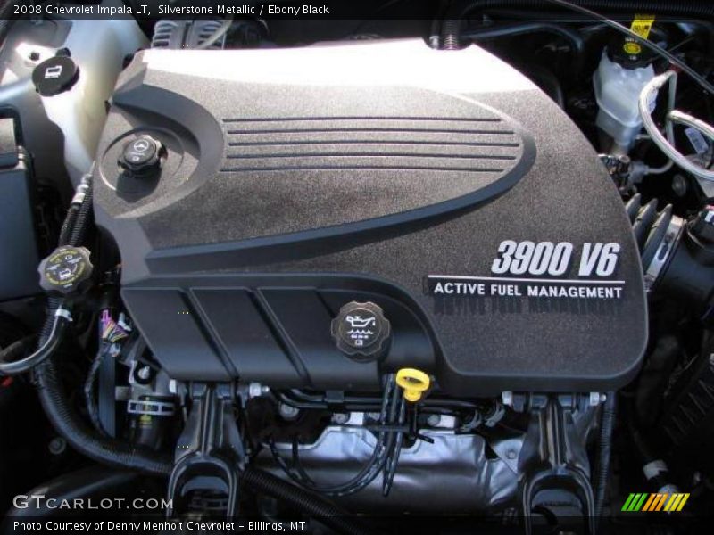Silverstone Metallic / Ebony Black 2008 Chevrolet Impala LT