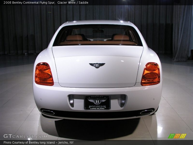 Glacier White / Saddle 2008 Bentley Continental Flying Spur