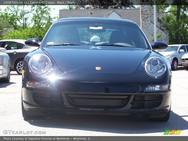 Black / Black 2008 Porsche 911 Carrera 4S Coupe