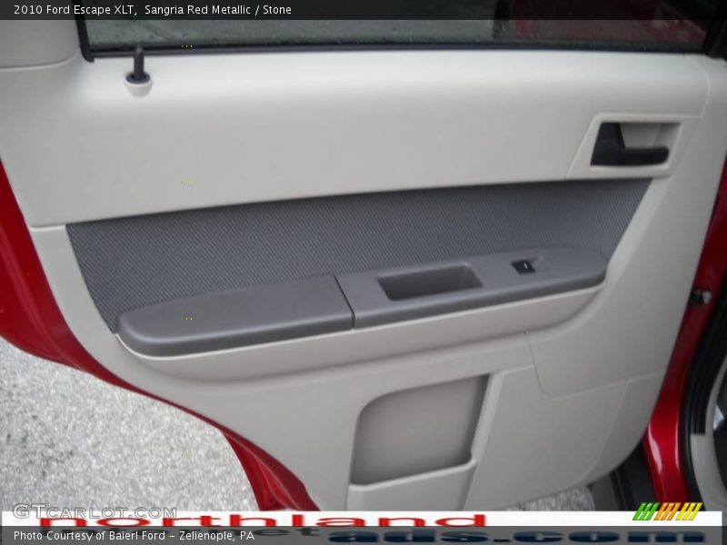 Sangria Red Metallic / Stone 2010 Ford Escape XLT