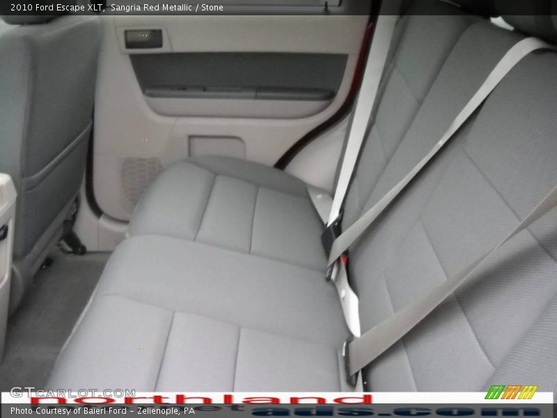 Sangria Red Metallic / Stone 2010 Ford Escape XLT
