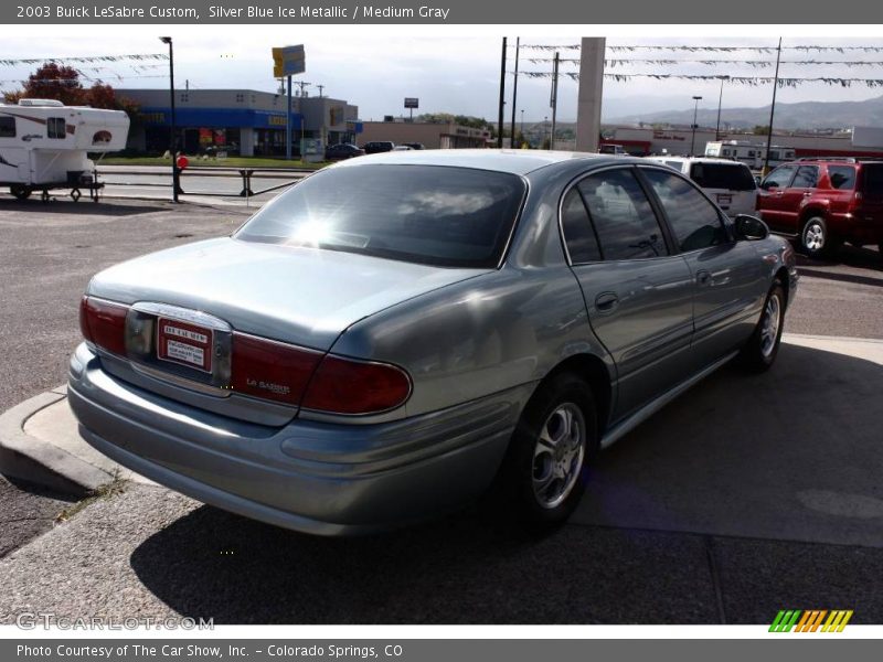 Silver Blue Ice Metallic / Medium Gray 2003 Buick LeSabre Custom