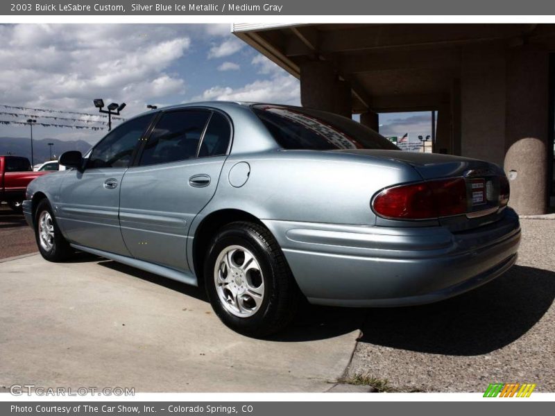 Silver Blue Ice Metallic / Medium Gray 2003 Buick LeSabre Custom