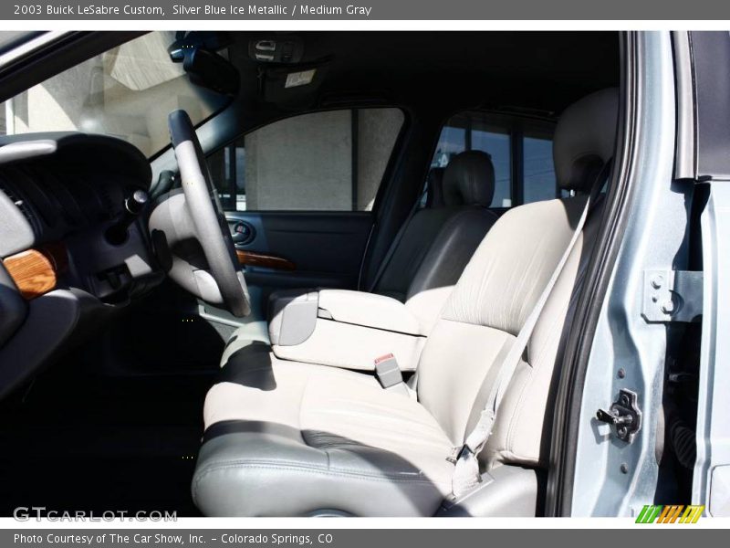 Silver Blue Ice Metallic / Medium Gray 2003 Buick LeSabre Custom