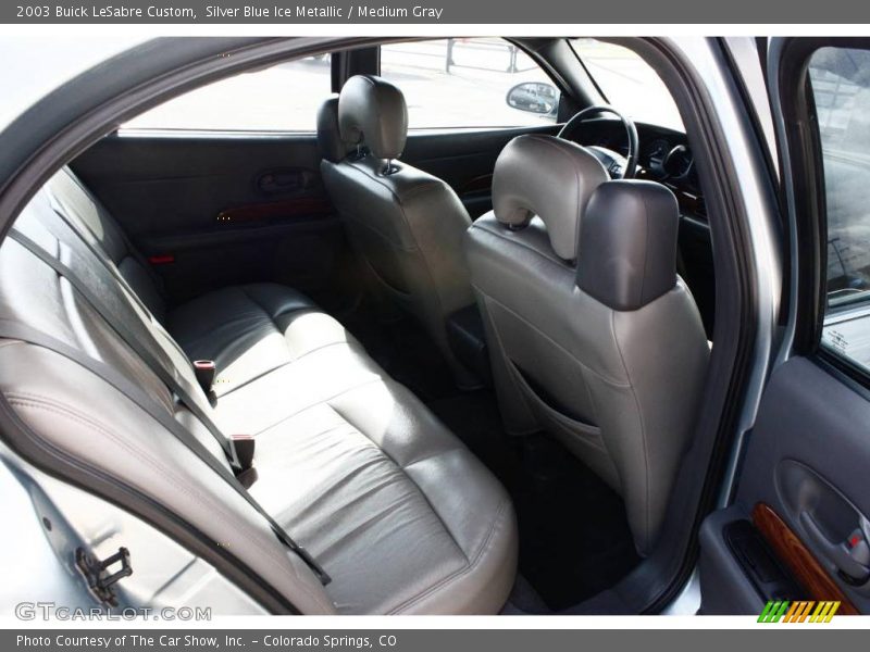 Silver Blue Ice Metallic / Medium Gray 2003 Buick LeSabre Custom