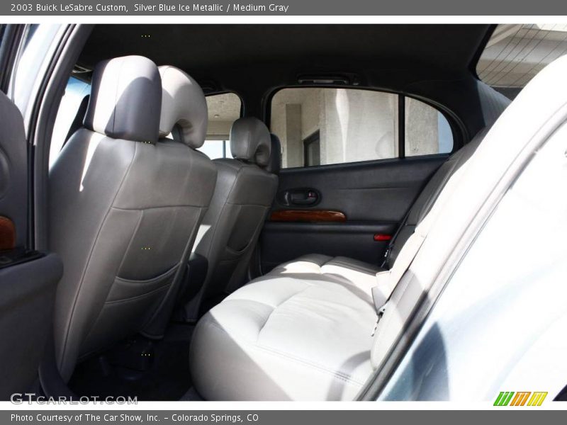 Silver Blue Ice Metallic / Medium Gray 2003 Buick LeSabre Custom
