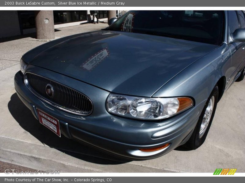 Silver Blue Ice Metallic / Medium Gray 2003 Buick LeSabre Custom