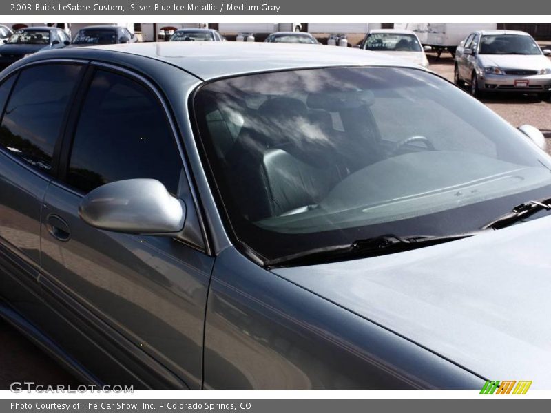 Silver Blue Ice Metallic / Medium Gray 2003 Buick LeSabre Custom