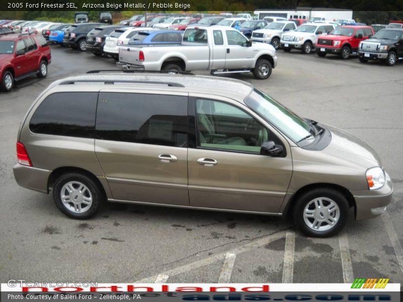 Arizona Beige Metallic / Pebble Beige 2005 Ford Freestar SEL