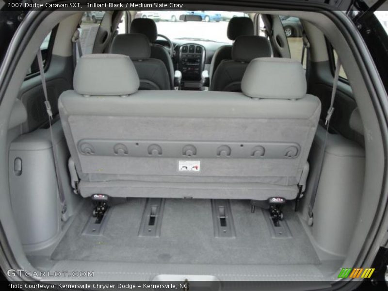 Brilliant Black / Medium Slate Gray 2007 Dodge Caravan SXT