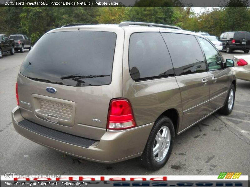 Arizona Beige Metallic / Pebble Beige 2005 Ford Freestar SEL
