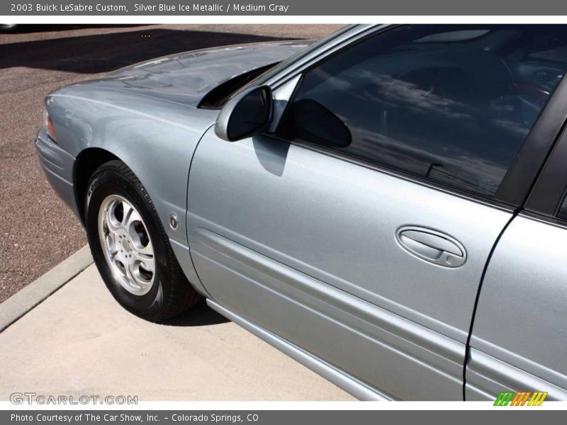 Silver Blue Ice Metallic / Medium Gray 2003 Buick LeSabre Custom
