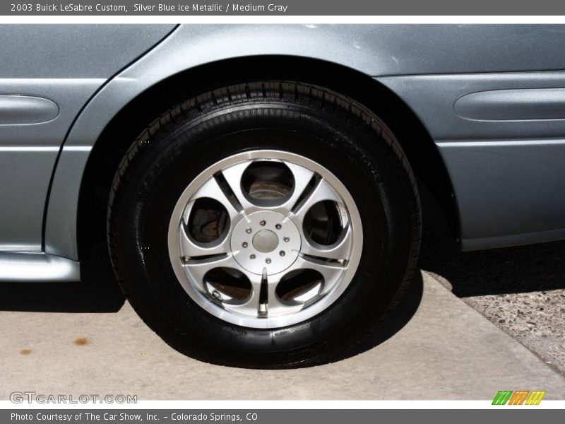 Silver Blue Ice Metallic / Medium Gray 2003 Buick LeSabre Custom