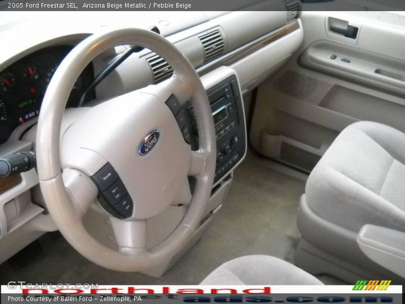 Arizona Beige Metallic / Pebble Beige 2005 Ford Freestar SEL
