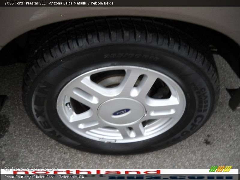 Arizona Beige Metallic / Pebble Beige 2005 Ford Freestar SEL