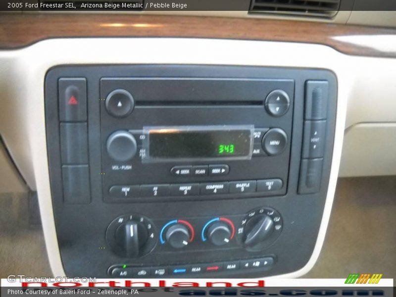 Arizona Beige Metallic / Pebble Beige 2005 Ford Freestar SEL