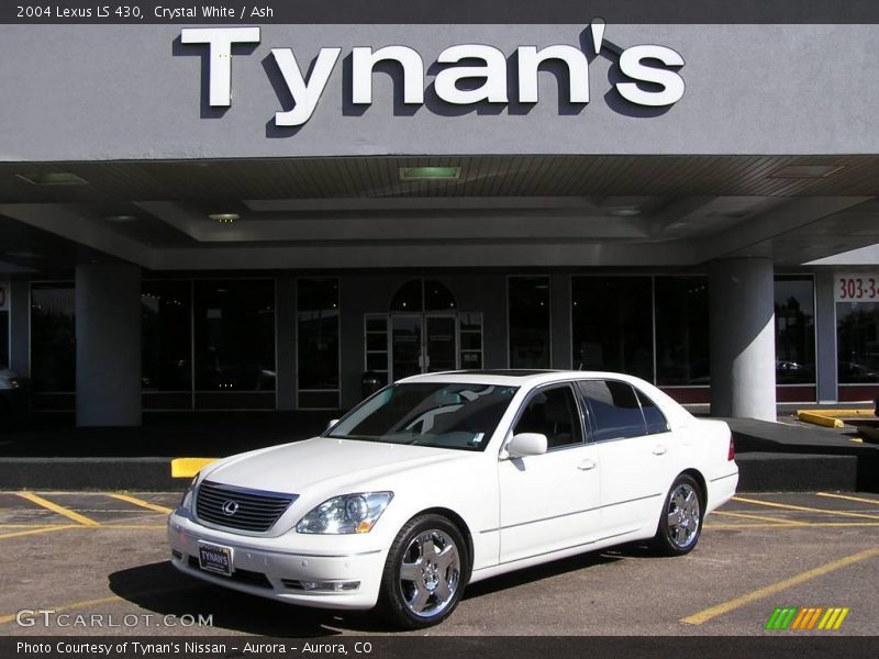 Crystal White / Ash 2004 Lexus LS 430