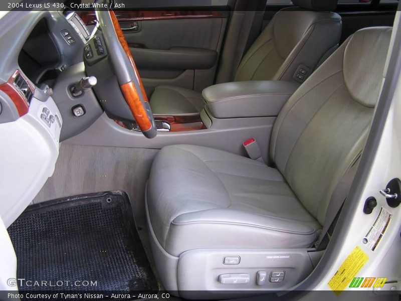 Crystal White / Ash 2004 Lexus LS 430