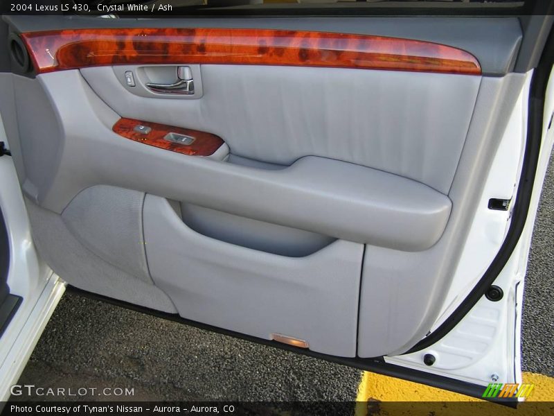 Crystal White / Ash 2004 Lexus LS 430