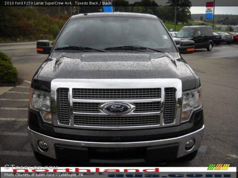 Tuxedo Black / Black 2010 Ford F150 Lariat SuperCrew 4x4