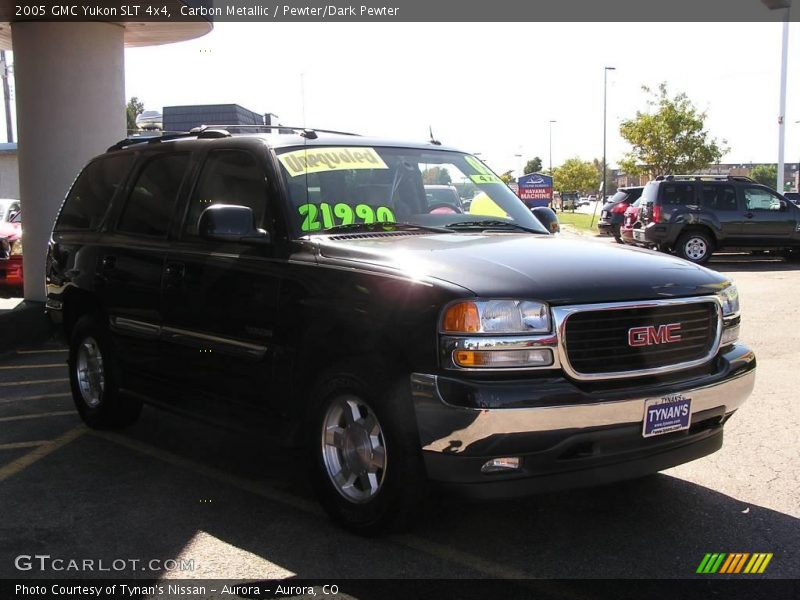 Carbon Metallic / Pewter/Dark Pewter 2005 GMC Yukon SLT 4x4