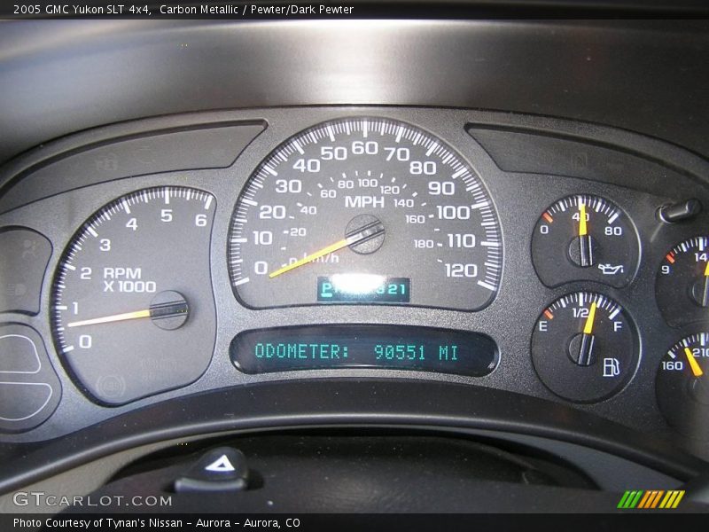Carbon Metallic / Pewter/Dark Pewter 2005 GMC Yukon SLT 4x4