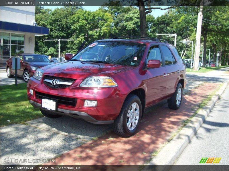 Redrock Pearl / Saddle/Black 2006 Acura MDX