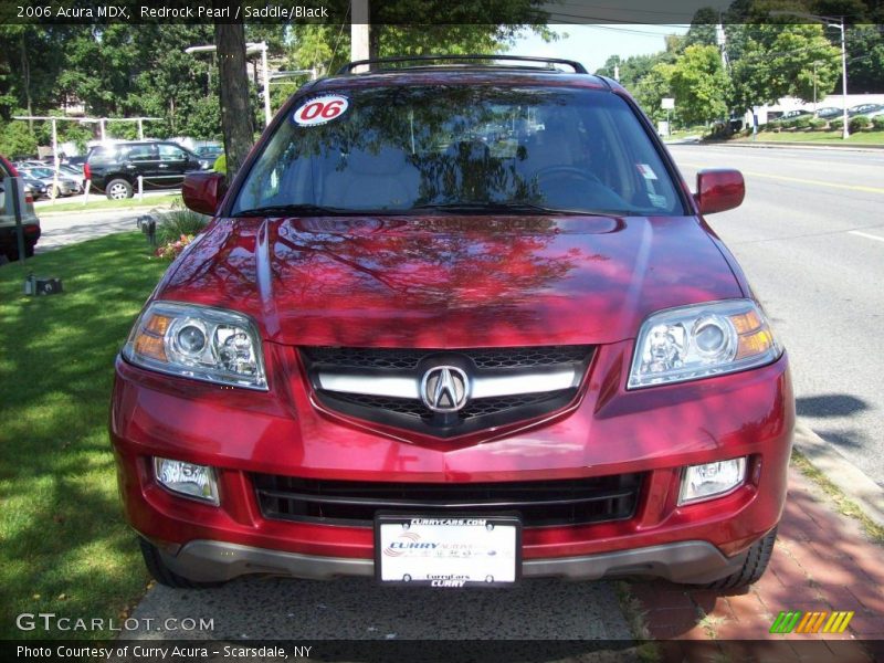 Redrock Pearl / Saddle/Black 2006 Acura MDX