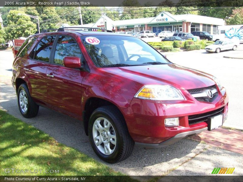 Redrock Pearl / Saddle/Black 2006 Acura MDX