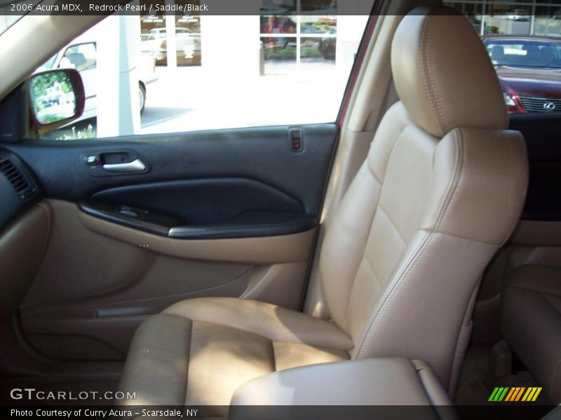 Redrock Pearl / Saddle/Black 2006 Acura MDX