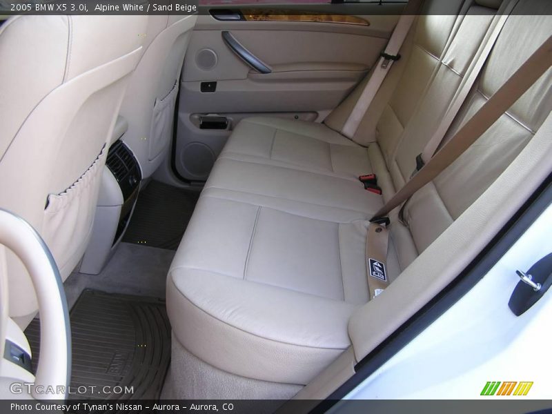 Alpine White / Sand Beige 2005 BMW X5 3.0i