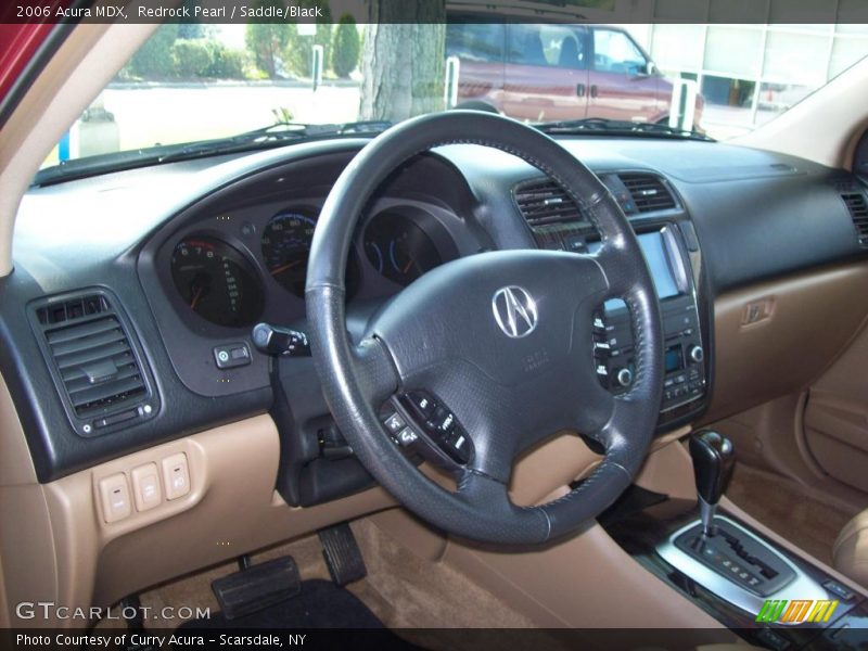 Redrock Pearl / Saddle/Black 2006 Acura MDX