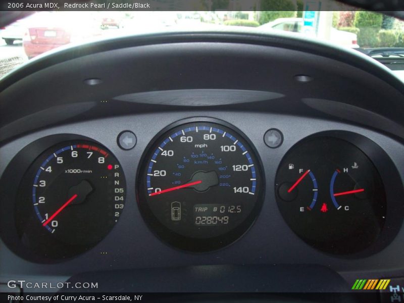 Redrock Pearl / Saddle/Black 2006 Acura MDX