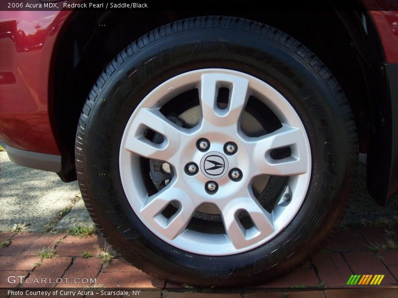 Redrock Pearl / Saddle/Black 2006 Acura MDX