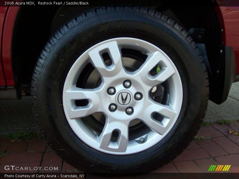 Redrock Pearl / Saddle/Black 2006 Acura MDX