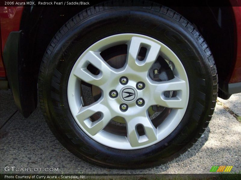 Redrock Pearl / Saddle/Black 2006 Acura MDX