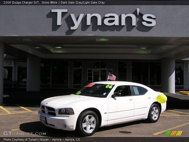 Stone White / Dark Slate Gray/Light Slate Gray 2006 Dodge Charger SXT