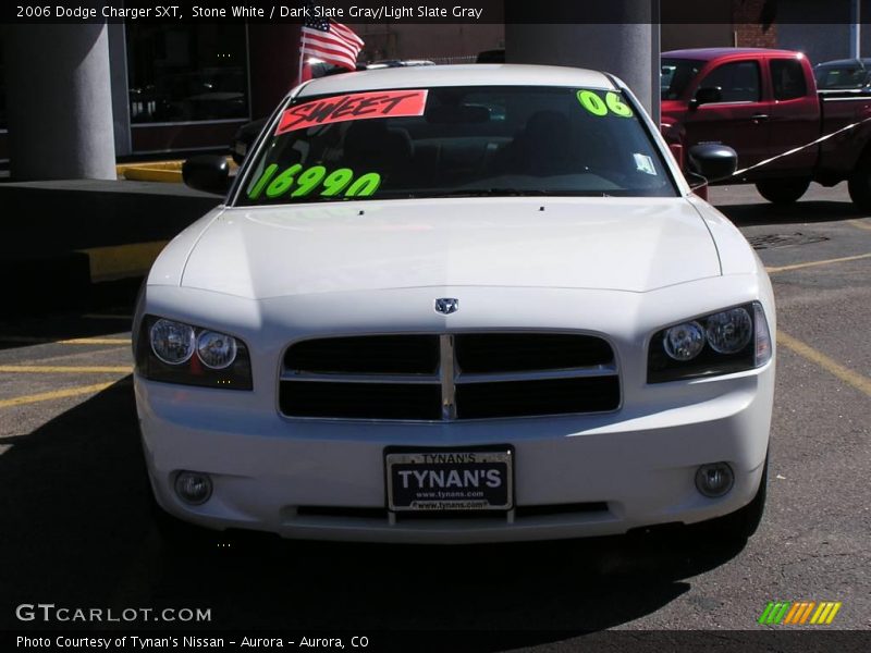 Stone White / Dark Slate Gray/Light Slate Gray 2006 Dodge Charger SXT