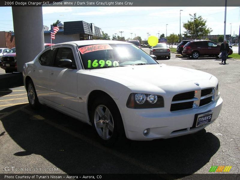 Stone White / Dark Slate Gray/Light Slate Gray 2006 Dodge Charger SXT